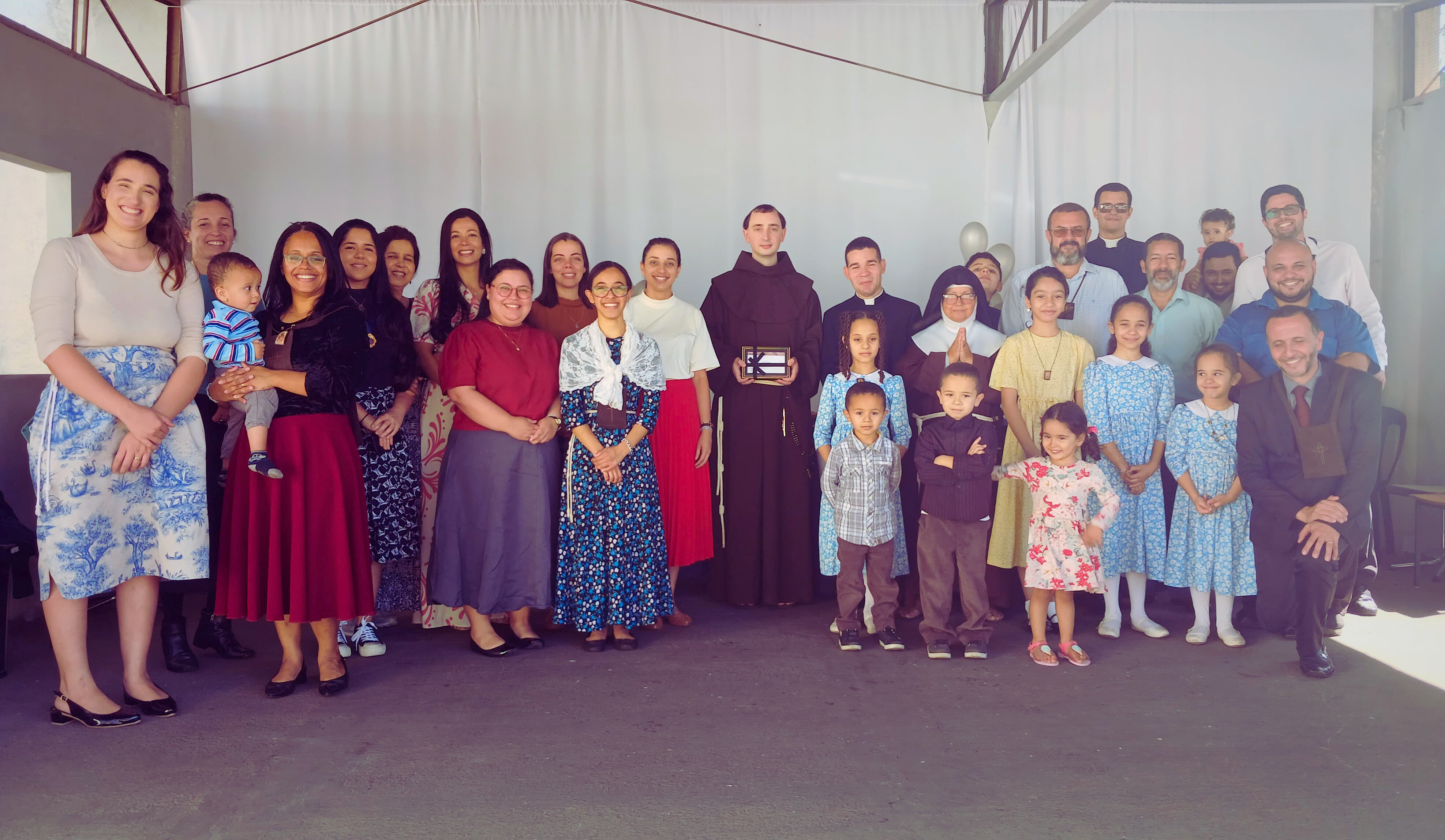 Fiéis Prestam Homenagem ao Pe. Frei Boaventura