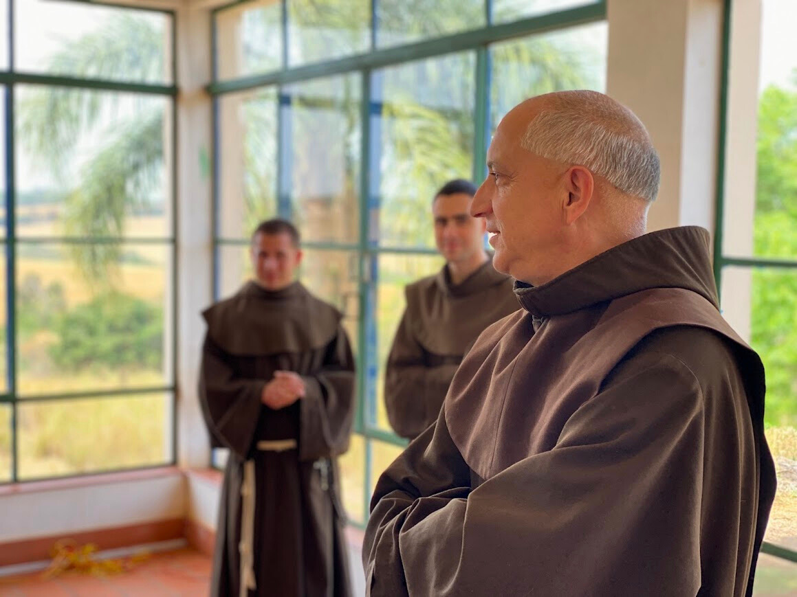 Chegada do Padre Geral marca preparação para Profissão Solene