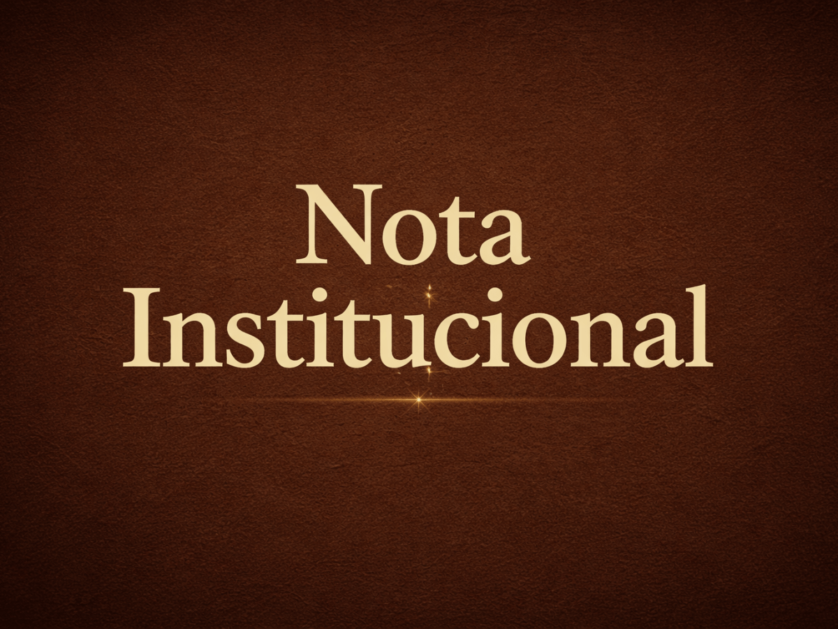 Nota Institucional