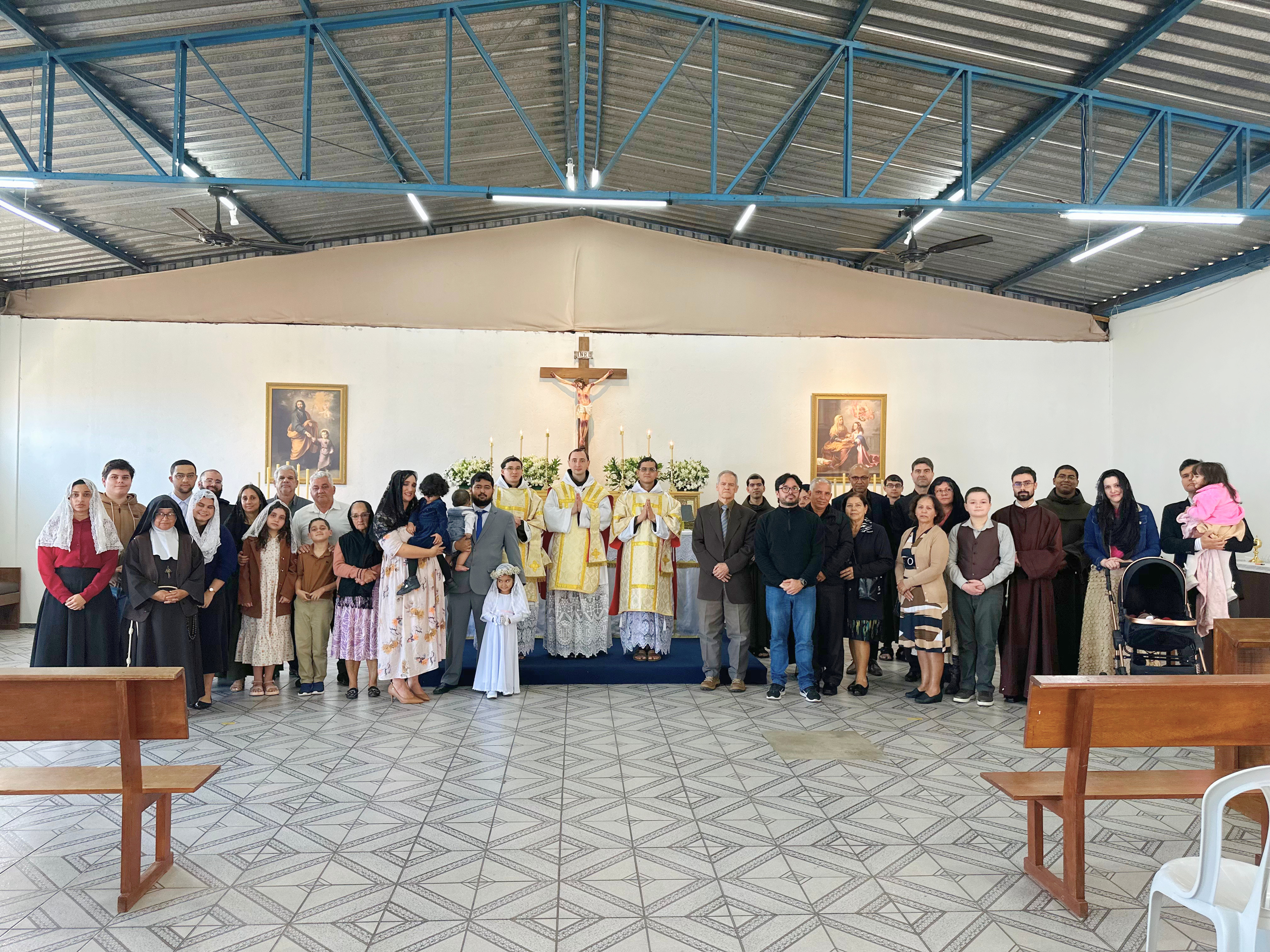 Inauguração do Oratório da Imaculada Conceição